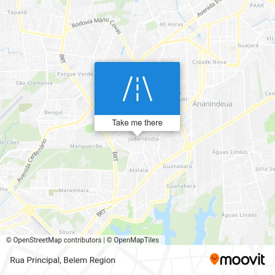 Rua Principal map