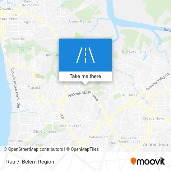 Rua 7 map