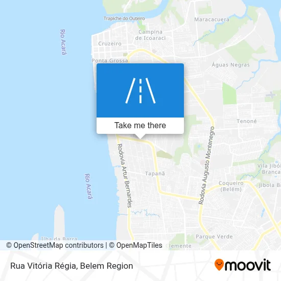 Rua Vitória Régia map
