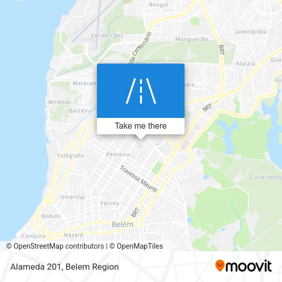 Alameda 201 map