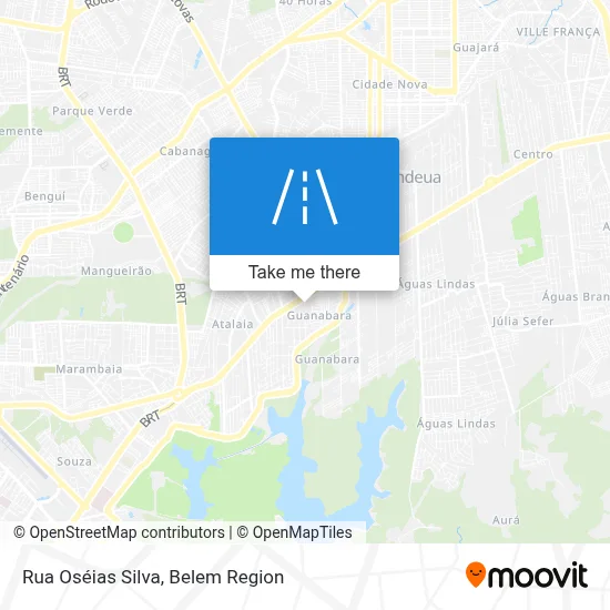 Rua Oséias Silva map