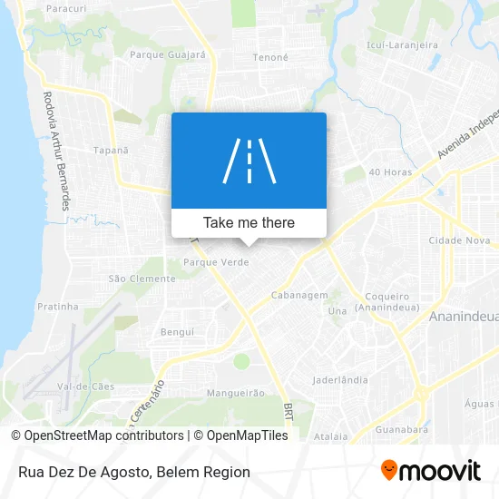 Rua Dez De Agosto map