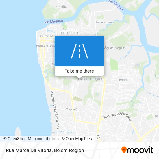 Rua Marca Da Vitória map