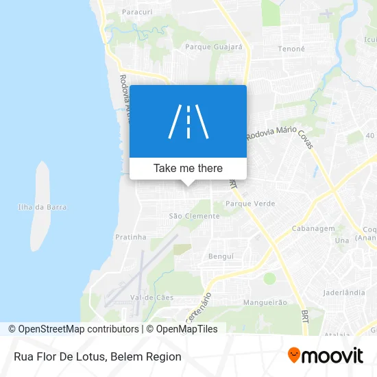 Rua Flor De Lotus map