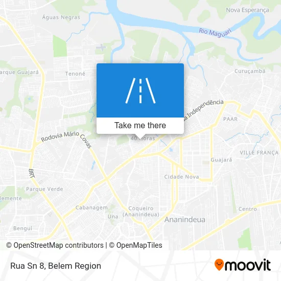 Rua Sn 8 map