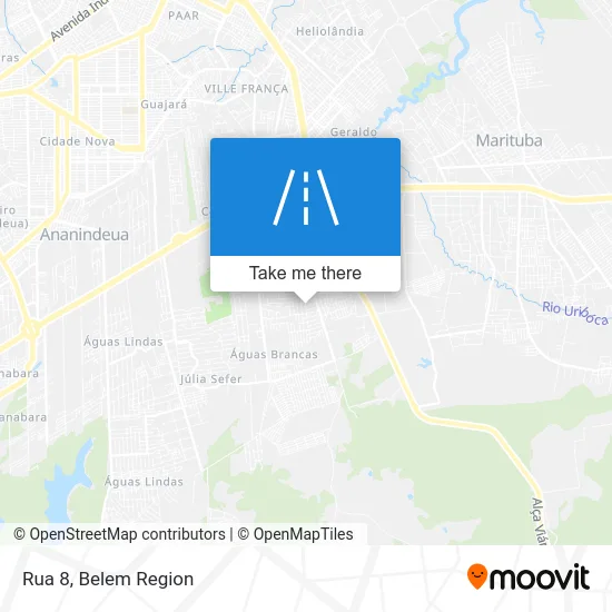 Rua 8 map