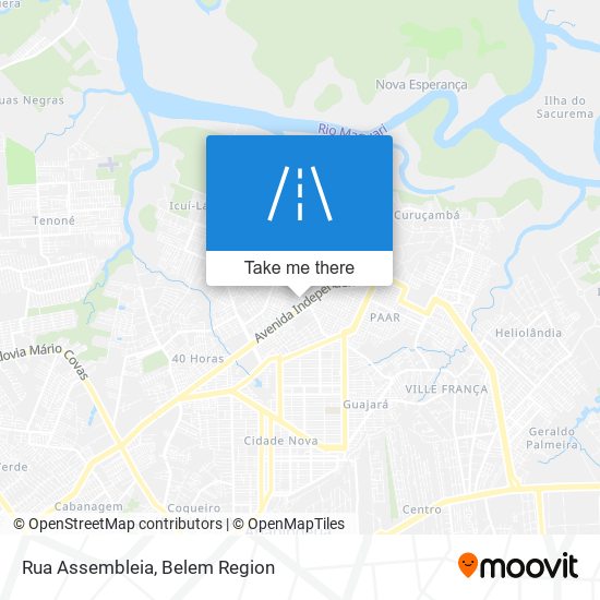 Rua Assembleia map