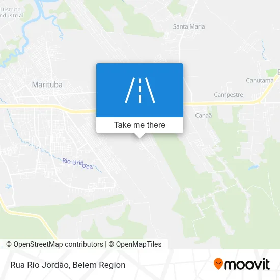 Rua Rio Jordão map