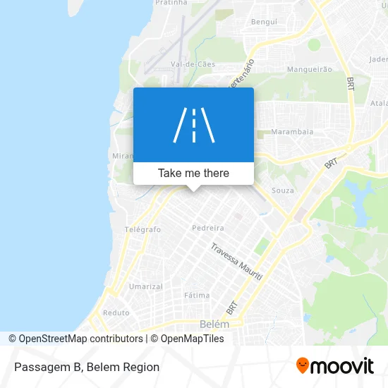 Passagem B map