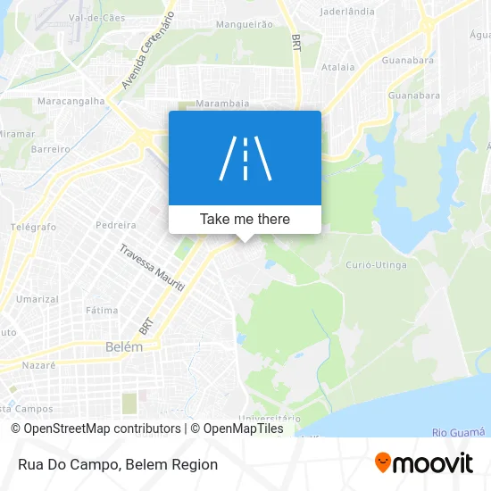 Rua Do Campo map