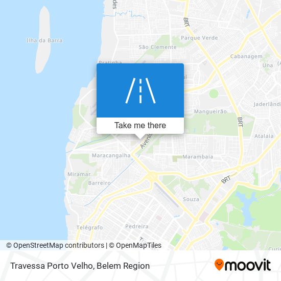 Travessa Porto Velho map