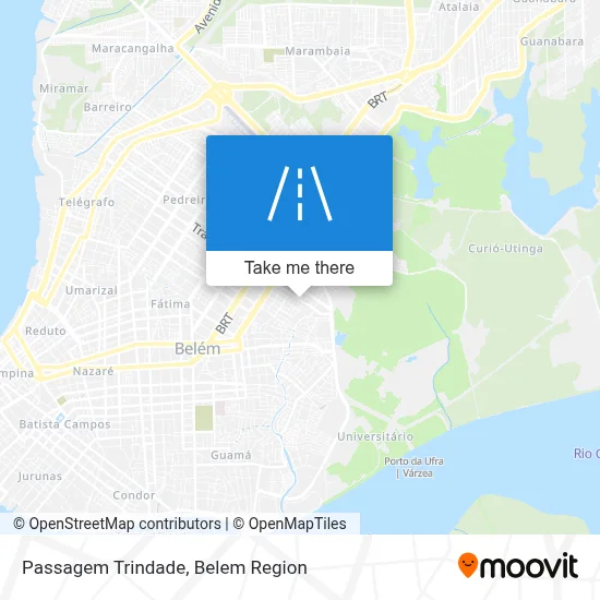 Passagem Trindade map