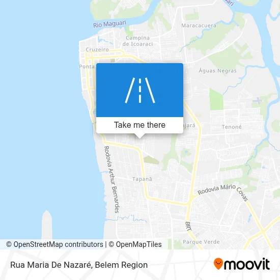 Rua Maria De Nazaré map