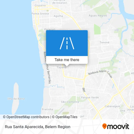 Rua Santa Aparecida map