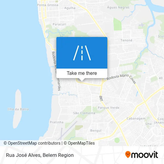 Rua José Alves map