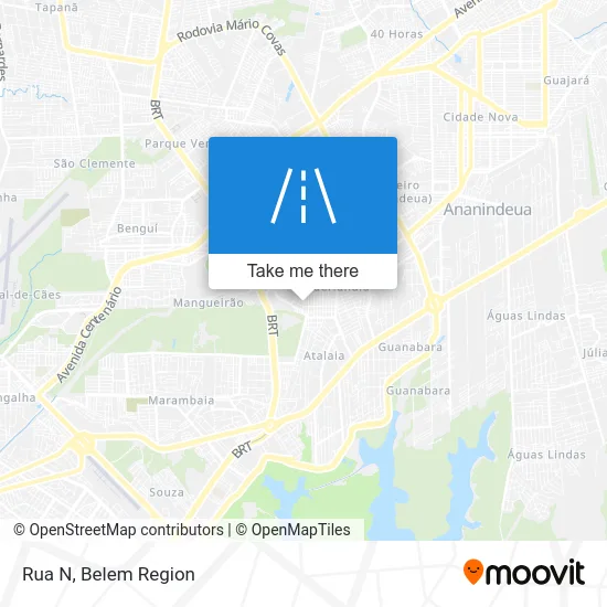 Rua N map