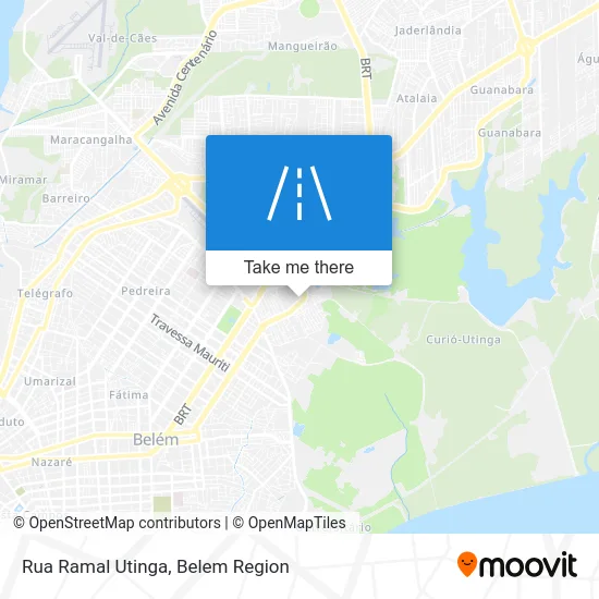 Rua Ramal Utinga map