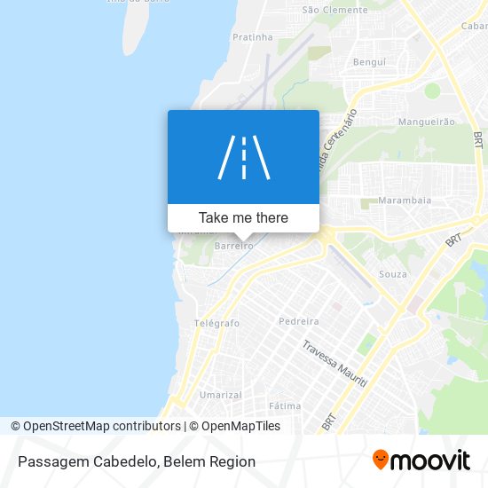 Passagem Cabedelo map