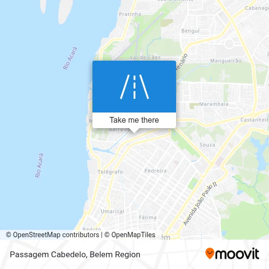 Passagem Cabedelo map