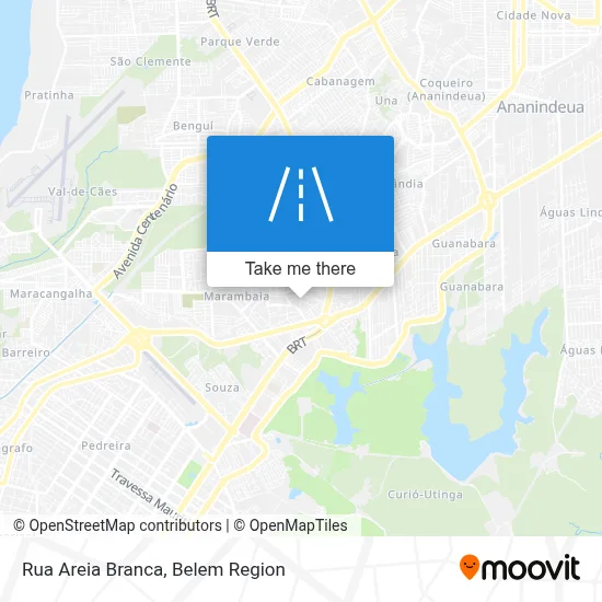 Rua Areia Branca map