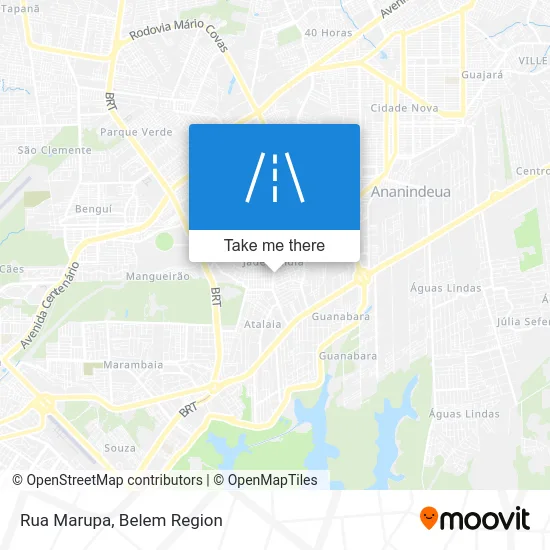 Rua Marupa map