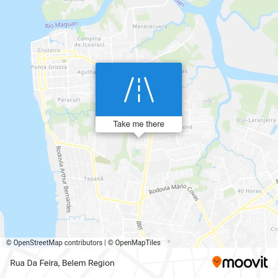 Rua Da Feira map