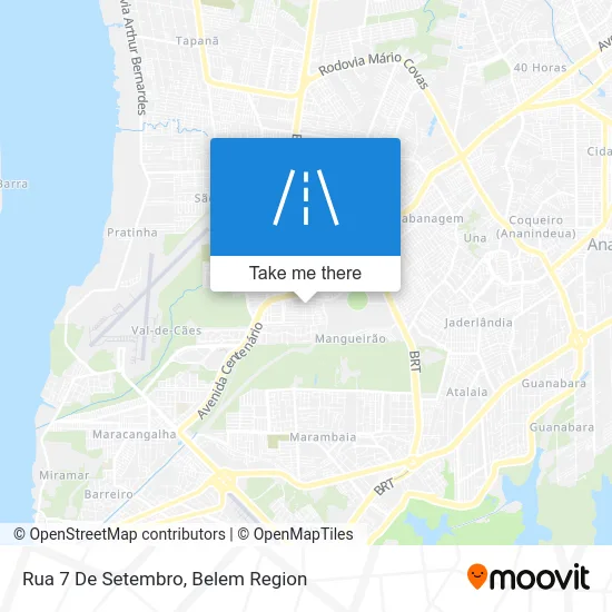 Rua 7 De Setembro map