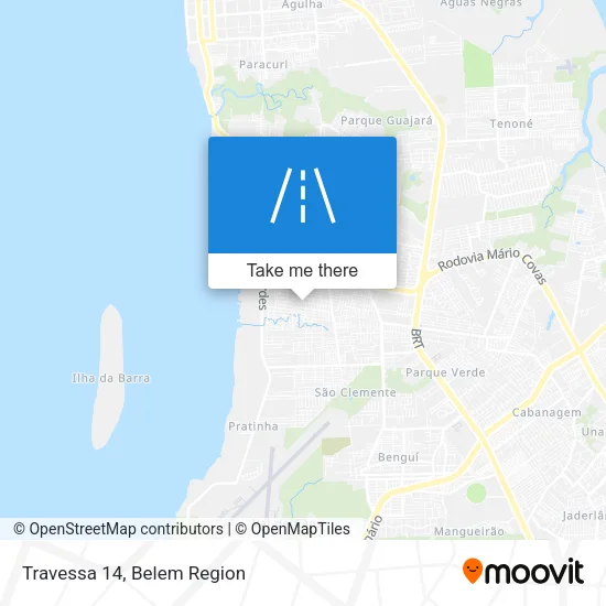 Travessa 14 map