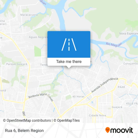 Rua 6 map