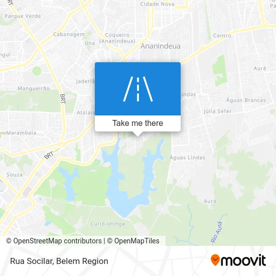 Rua Socilar map