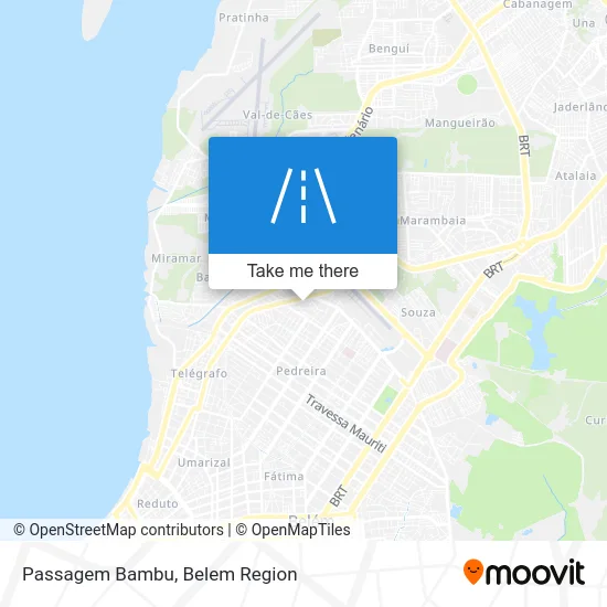 Passagem Bambu map