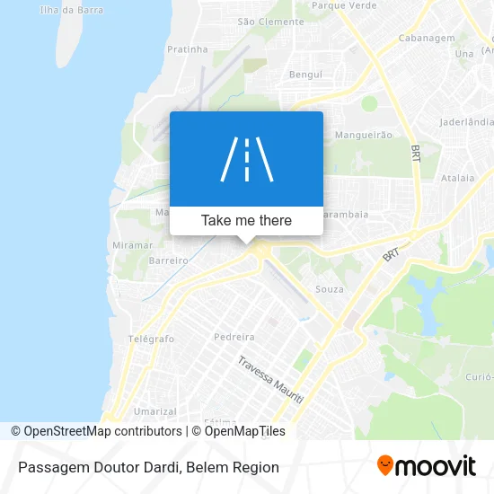 Passagem Doutor Dardi map