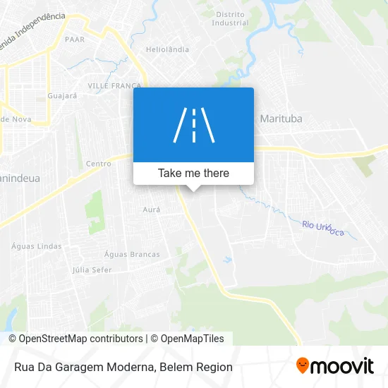 Rua Da Garagem Moderna map