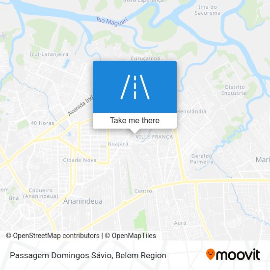 Passagem Domingos Sávio map