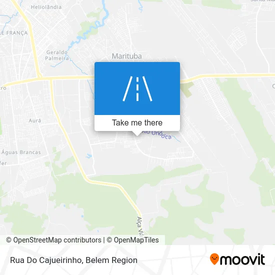 Rua Do Cajueirinho map