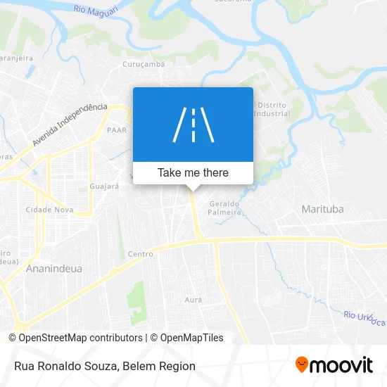Rua Ronaldo Souza map