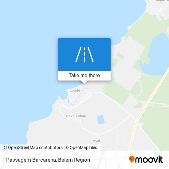 Passagem Barcarena map