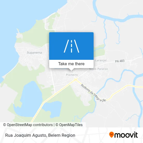 Rua Joaquim Agusto map