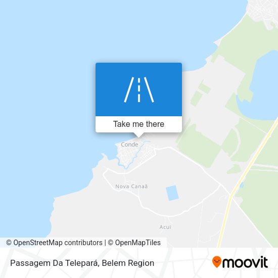 Passagem Da Telepará map