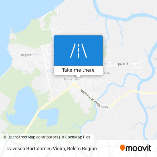 Travessa Bartolomeu Vieira map