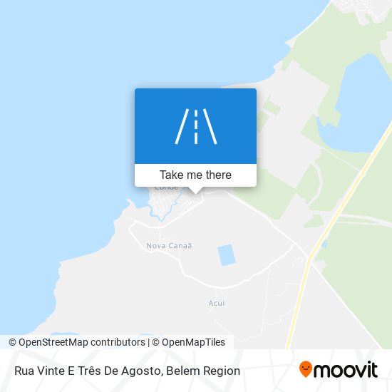 Rua Vinte E Três De Agosto map