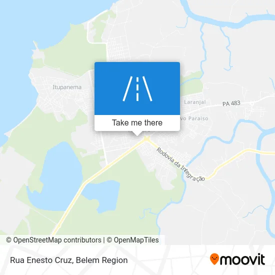 Rua Enesto Cruz map