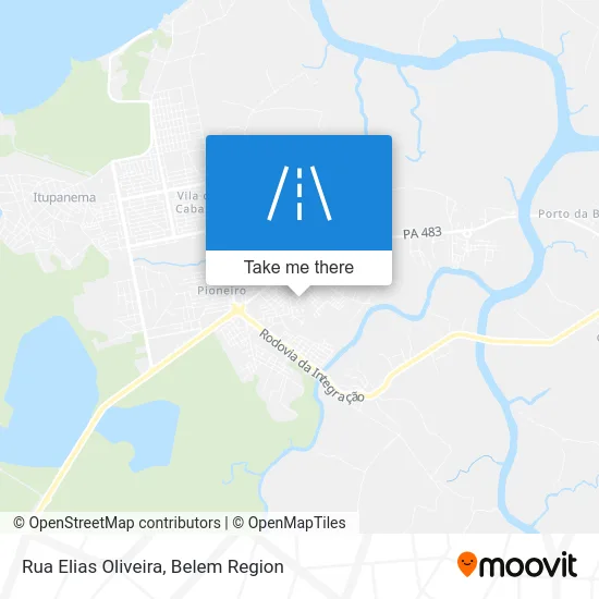 Rua Elias Oliveira map
