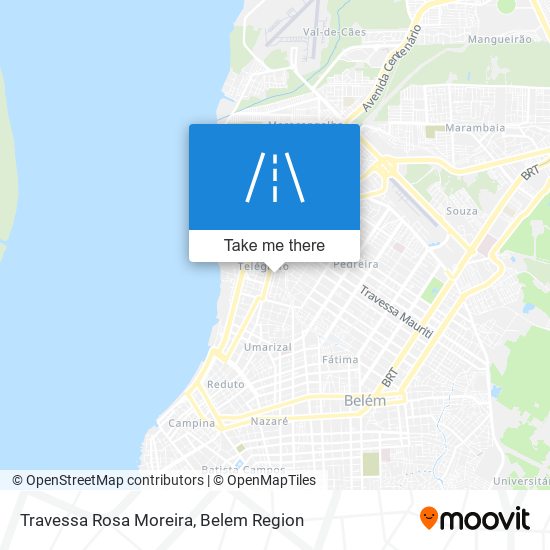 Travessa Rosa Moreira map