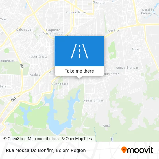 Rua Nossa Do Bonfim map