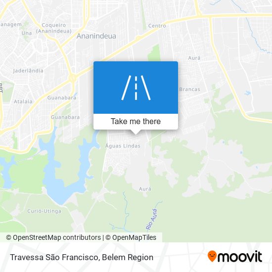 Travessa São Francisco map