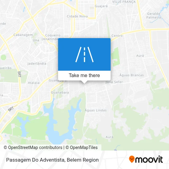 Passagem Do Adventista map