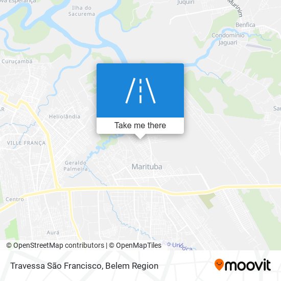 Travessa São Francisco map