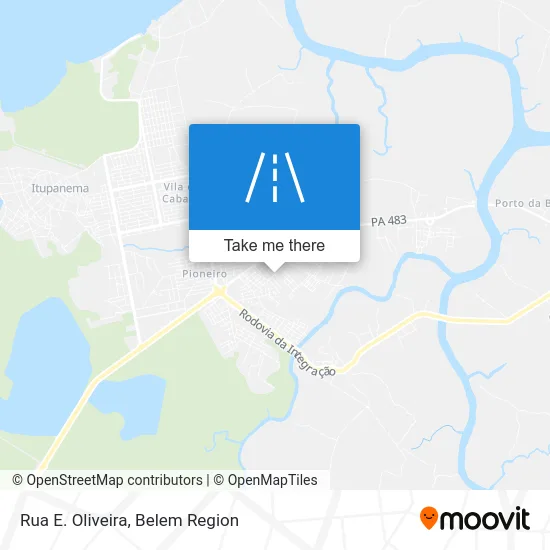 Rua E. Oliveira map