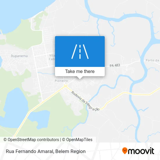 Rua Fernando Amaral map